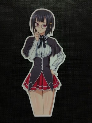 Sona Sitri High School DxD Glossy Sticker Anime Waterproof!