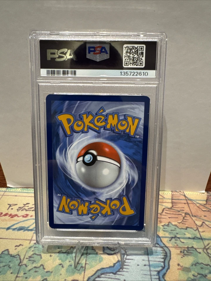 Team Rocket's Houndoom 191/182 Sv10: Destined Rivals Holo PSA 9 - Image 2 of 2