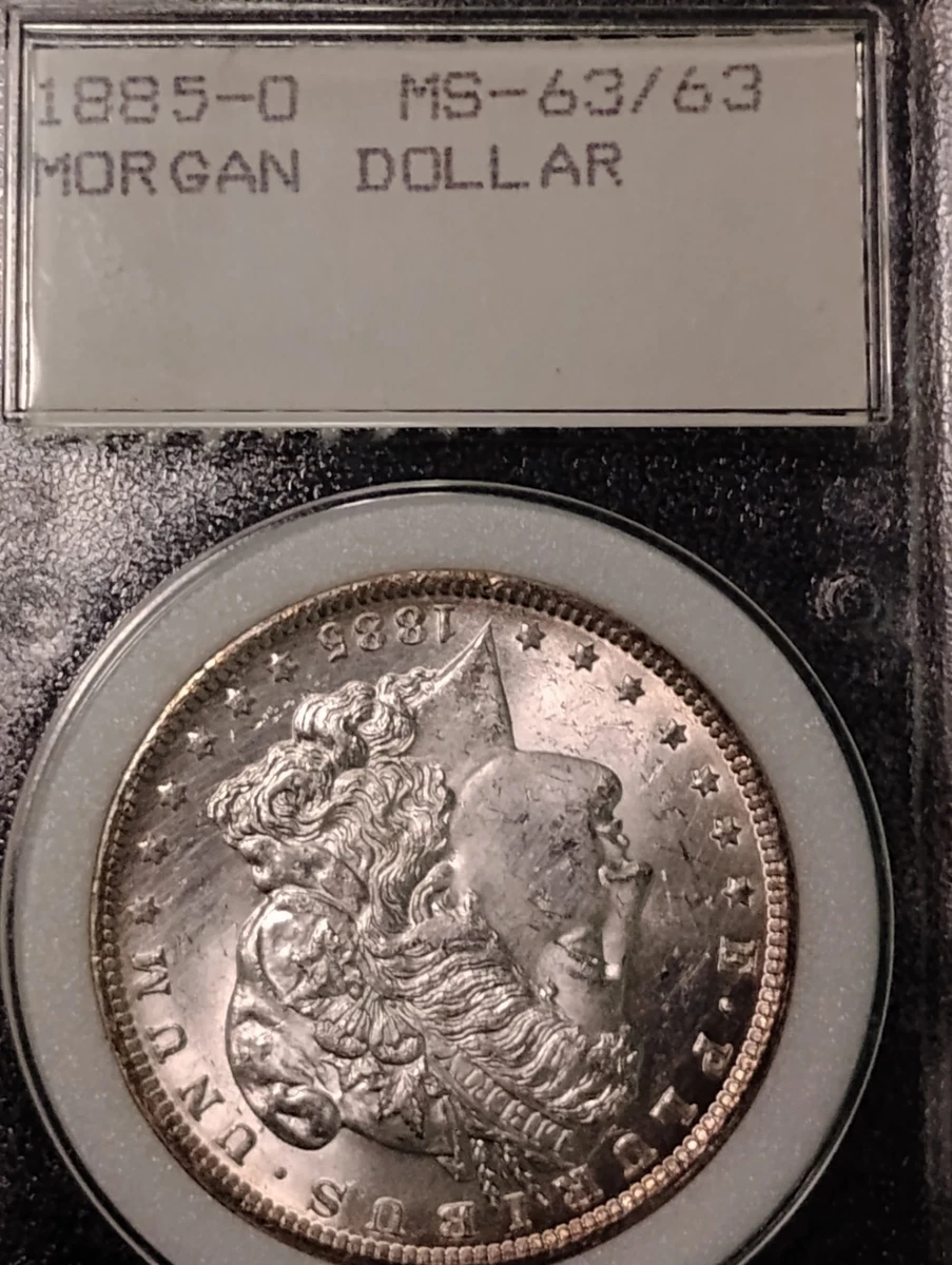 Uncirculated Silver 1885 Year Morgan US Dollars (1878-1921) for