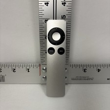 Genuine Apple TV Remote Control A1294 Apple TV 2nd 3rd Generation Silver TESTED