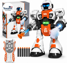 Remote Control Robot Toy for Kids 3-8, Programmable RC Robot with Music, Dance,