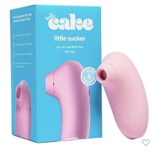 Cake Little Sucker - Air Suction Waterproof Toy for Adults in Pink New