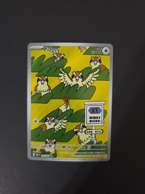 207/197 pokemon card Pidgey Special illistration Rare Obsidian Flames 207/197, EX Pokemon C main image 1