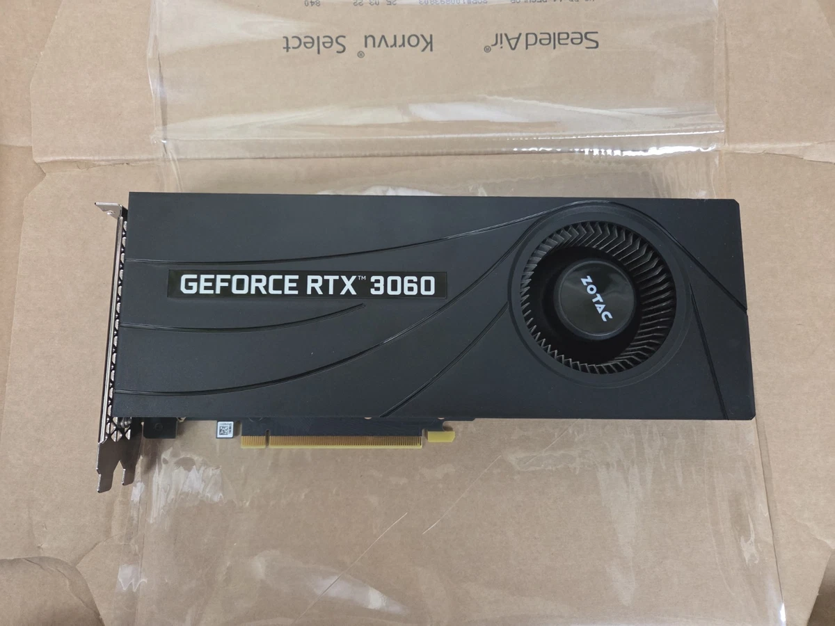 ZOTAC NVIDIA GeForce RTX 3060 12GB GDDR6 Computer Graphics Cards