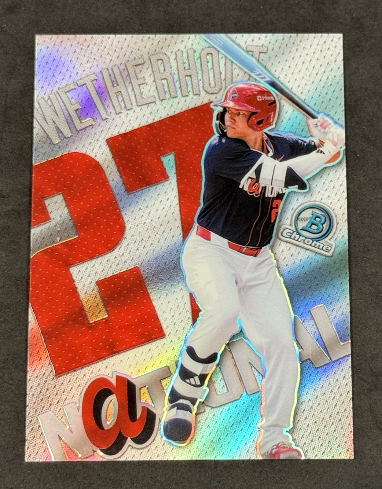 JJ Wetherholt 2026 Bowman #P-29 Patchwork /(SSP) Price Guide 