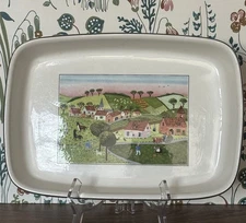 Villeroy & Boch Laplau Design Naif Personal Lasagna Dish Pan Casserole Baker