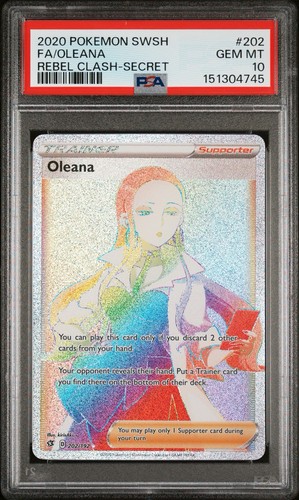 Oleana graded PSA 10 for sale on eBay