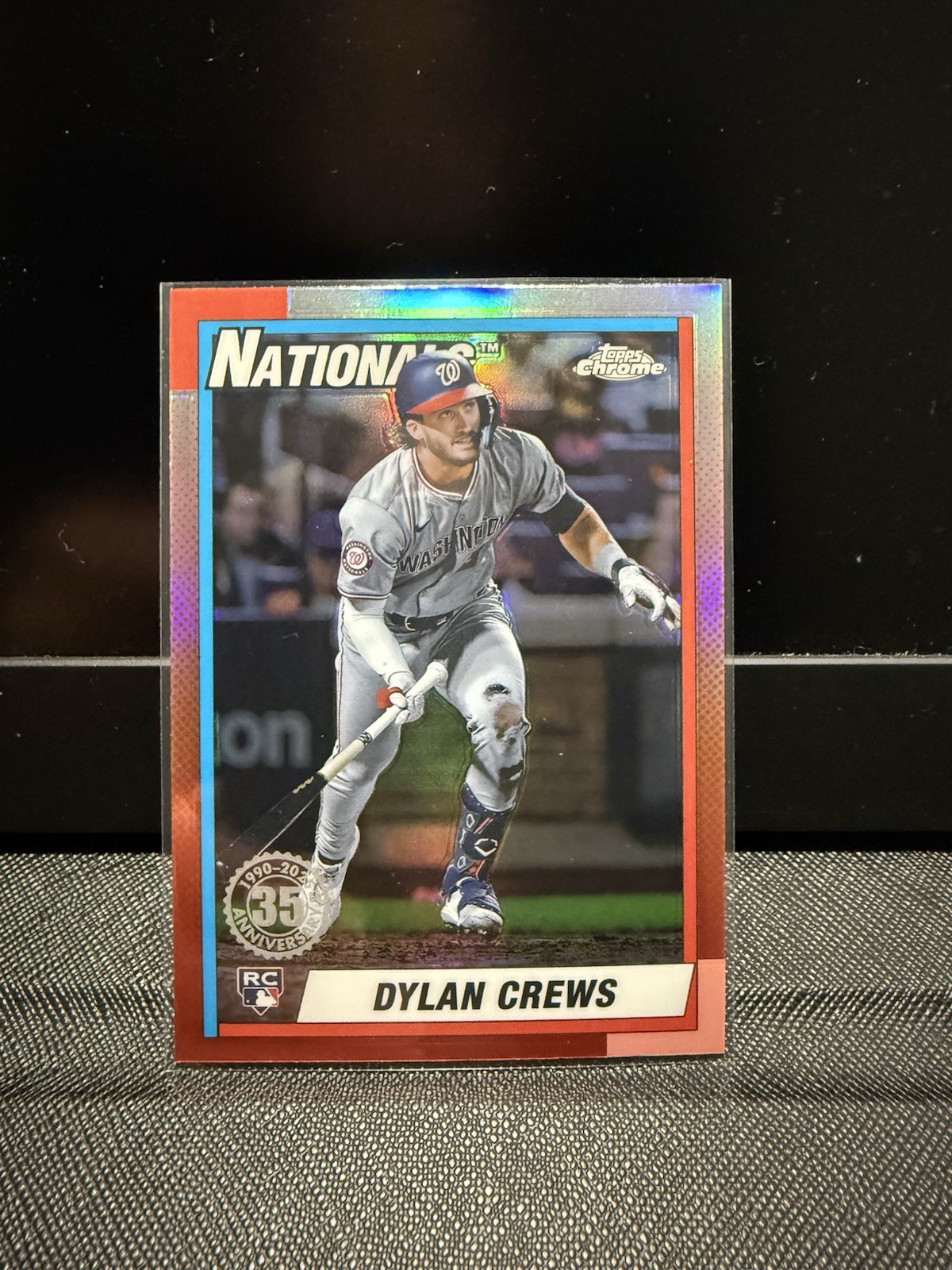 2025 Topps Chrome - 1990 Topps Baseball Dylan Crews #90CB-16 (RC)