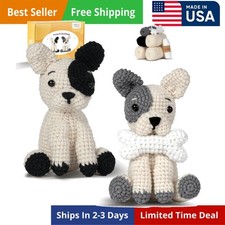 Crochet Kit for Beginners Animal,Crochet Animal Kits,Crocheting Kit for Start...