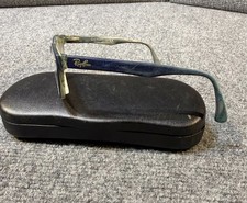 Vintage Ray Ban Eyeglass Frames Blue Re-Lens Ready w Case