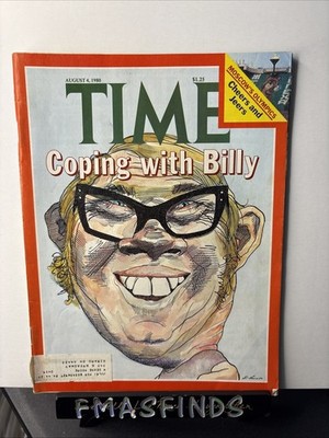 Z1 1980 BILLY CARTER Coping With Billy TIME MAGAZINE Aug 4