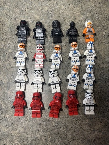Lego Star Wars Minifigures Lot Stormtroopers Clone Troopers Sith Troopers