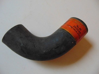 NOS Original John Bull Lower Radiator Hose - Jaguar Mk I and Mk II 2.4L Engine