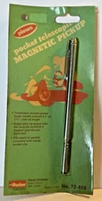 Alnico 5 Magnetic Telescoping Pocket Pick-Up Tool Plews #72-858 NOS USA