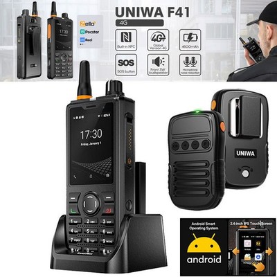 Unlocked 4G LTE Android Rugged Phone Outdoor NFC Mobile Keyboard WIFI UNIWA F41