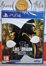 YAKUZA LIKE A DRAGON INFINITE WEALTH PS4 PLAYSTATION 4 EU CON ITALIANO NUOVO