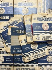 Lot of 35 Vintage Travel Viewmaster Reels Mexico Switzerland California