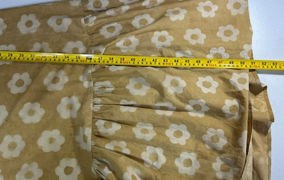 Christy Dawn Floral Bianca Dress Women Peasant Boho Cottagecore Sustainable L - Image 4 of 4