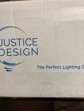 Justice Design CLD-9695 14" Square 2 Light Semi-Flush Ceiling Fixture, Clouds Co
