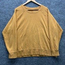 Athleta Sweatshirt Women XL Yellow Long Sleev...