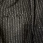 Fundamental Things Women’s Vintage Black Wool Striped Blazer Size 18 — photo 8