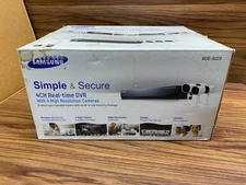 SEALED Samsung Video Recorder DVR Model SDE-3003 System w/ 4 cameras 1TB HDD