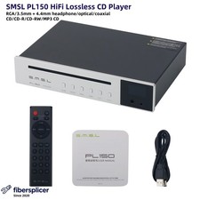 SMSL PL150 HiFi CD Player Built-in CS43198 Chip 4.4mm 3.5mm Headphone Amplifier