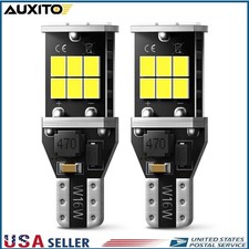 AUXITO LED Backup Reverse Light Bulb 921 T15 Super Bright Canbus Error Free J