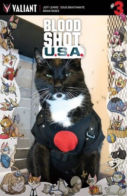 BLOODSHOT USA #3 VARIANT CVR D CAT COSPLAY VAR VALIANT ENTERTAINMENT LLC