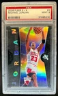 2006-07 Fleer E-X Michael Jordan #4 Bulls PSA 9