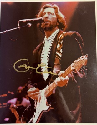 Eric Clapton hand signed autographed 8x10 photo w/Hologram COA