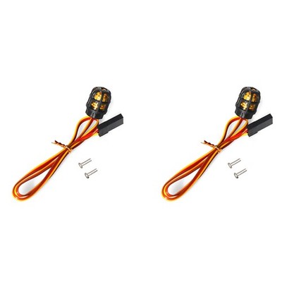 2X 360 Grad drehbare Leuchte LED Technik Lampe für 1/14 Bagger - RC1910
