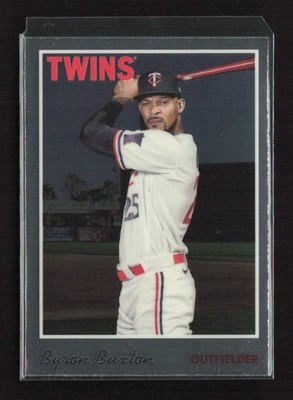 2024 Topps Chrome Lids x Mitchell & Ness #20 Byron Buxton Minnesota Twins