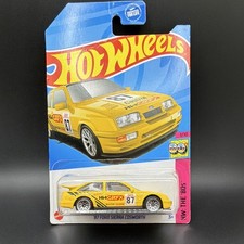 Hot Wheels '87 Ford Sierra Cosworth HW: The '80s Yellow/Black 1:64 Diecast 2021