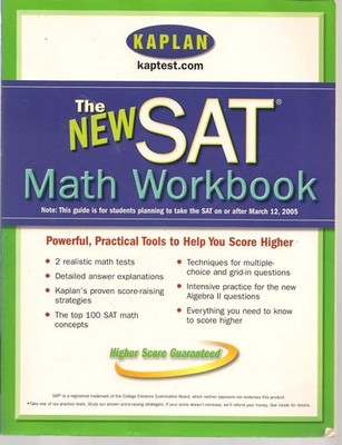 Kaplan New SAT Math Workbook