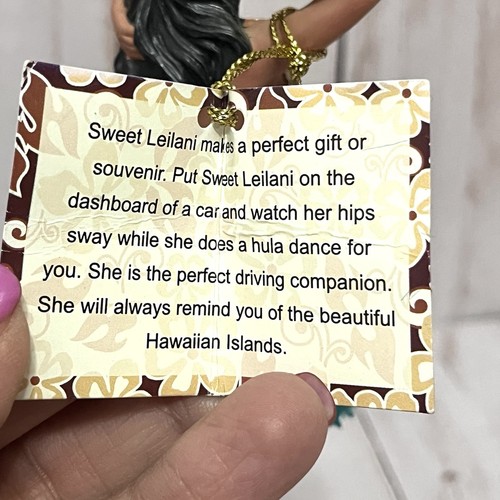 Classic Dashboard Hula Girl Bobble Car Accessory Decor Hawaii Souvenir **Chipped - Picture 7 of 13