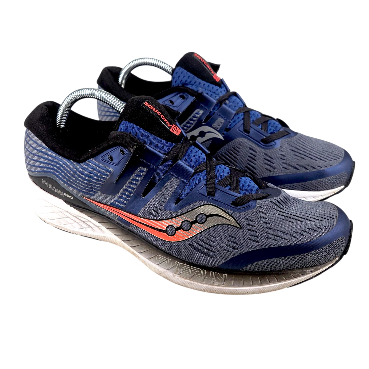 Saucony Guide 17 Running Shoe Blue White Men\'s IS Sz 12.5W 12.5 Wide NEW saucony_flashle_syf25jj2_navyl  main image 4