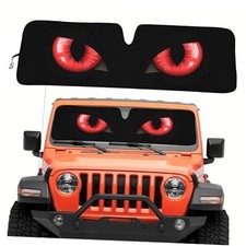 Evil Eyes Movie Windshield Sun Shade for Car SUV Size J 07. Evil Eyes Movie