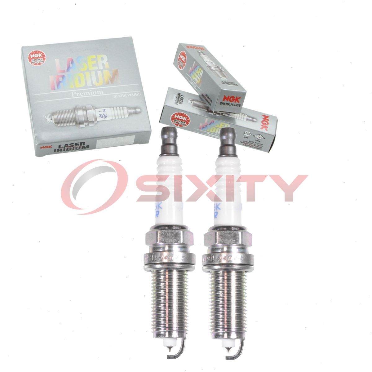 2 pc NGK 92145 LZFR5CI-11 Laser Iridium Spark Plugs for REC12WMPB5 REC10WMPB xa