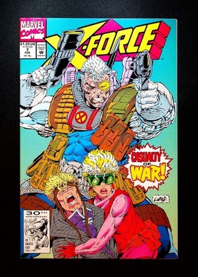 X-Force #7 [Direct] February 1992 Marvel, 1991 Series, 8.0 VF