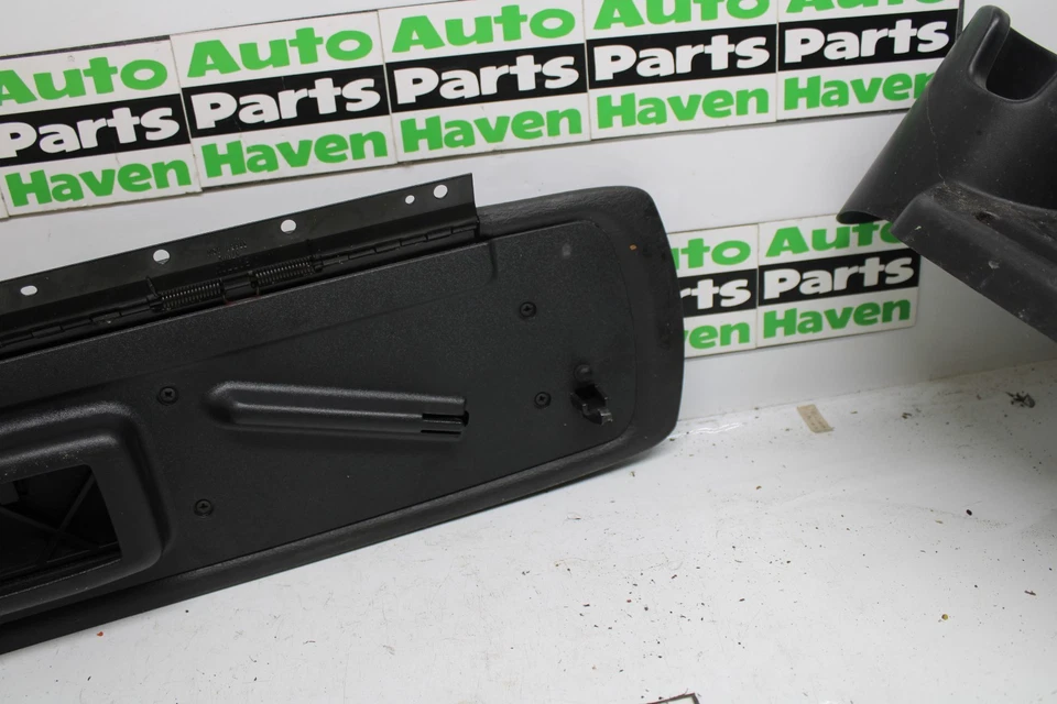 01-04 Dodge Durango Dakota - Cubierta de tapa de consola central negra OEM reposabrazos Foto 4 de 4