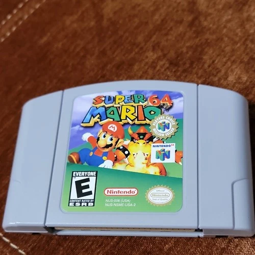 Nintendo Super Mario 64 Nintendo 64 Players Choice 1996 Game Cartridge
