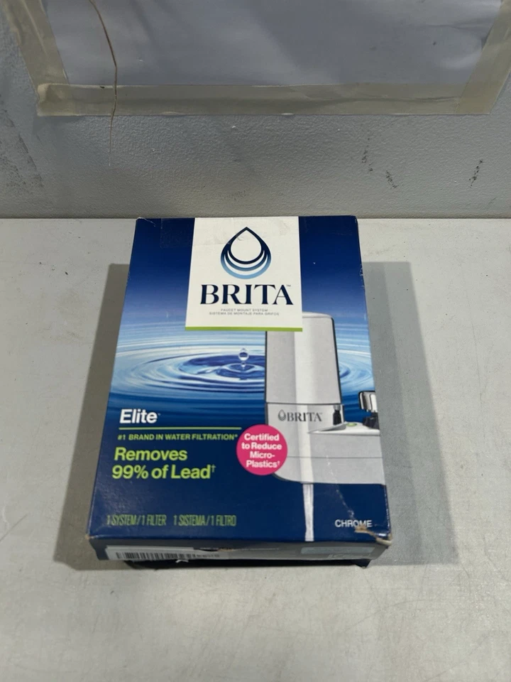 Brita Tap Water Faucet Filtration System - Chrome: Filters Chlorine & Lead, - Image 3 of 4