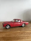 Vintage 1960s Dinky Toys No185 Red Alfa Romeo Coupe Car
