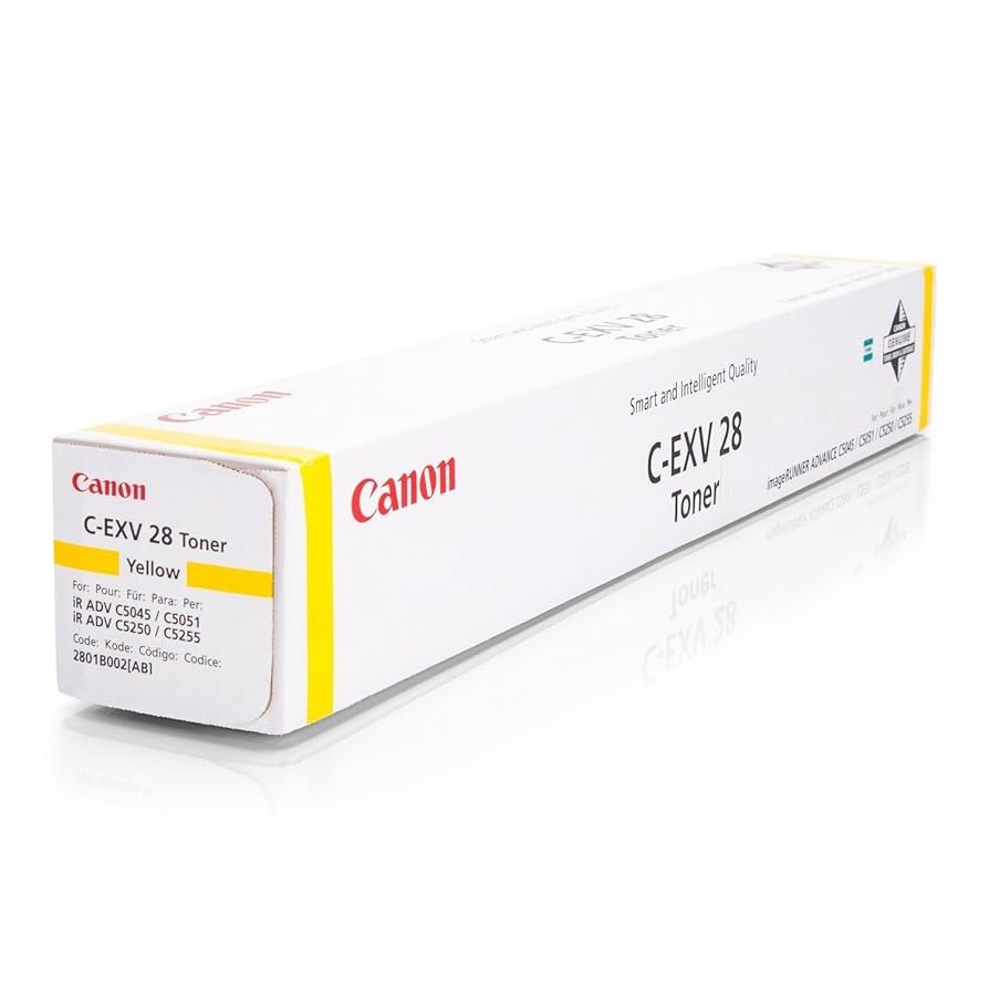 Cartouche Canon C-EXV28 jaune pour gros volumes d'impression de bureau