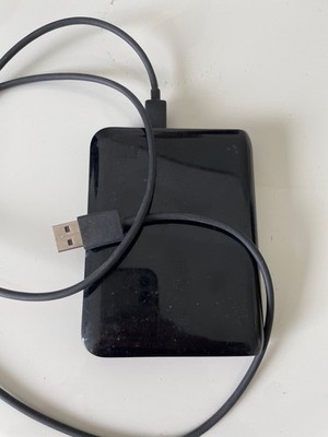 WD portable hard drive 800GB - used - Model: WDBABM0010BBK-00 / WX11A8066394T