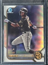 Zavala, Samuel - 2022 Bowman Draft Chrome - Refractor