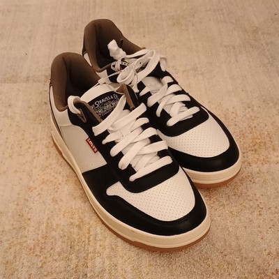 Levi's Men's Colorblock Low Top Lace Up Athletic Sneakers Faux Leather