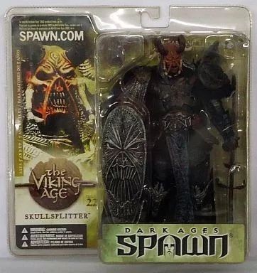McFarlane Toys Spawn Dark Ages Viking Skullsplitter Ultra Actionfigur 2002 Col