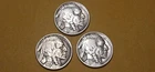 Buffalo Indian Head Nickle Lot-(3) XF Coins FullDates/Nice Grades!
